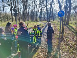 Jugendfeuerwehr im Verkehrsgarten (2025)